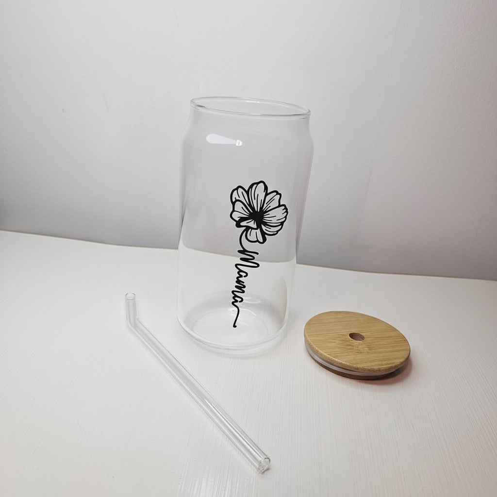 Vaso Tapa bambú - Mamá