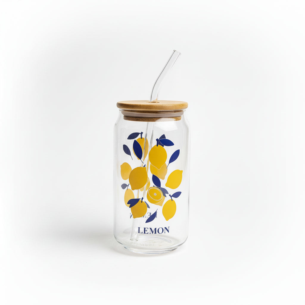 Vaso Tapa bambú - Lemon