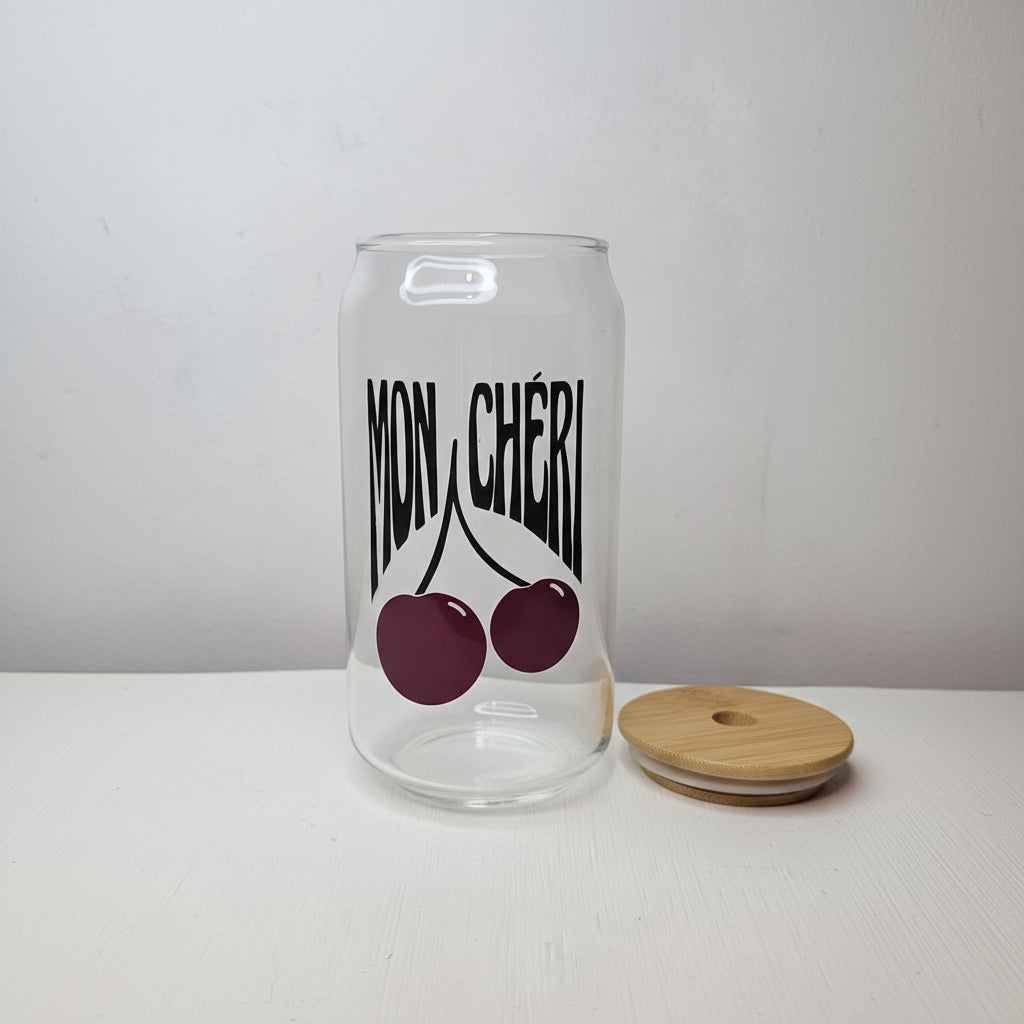 Vaso Tapa bambú - Mon cheri